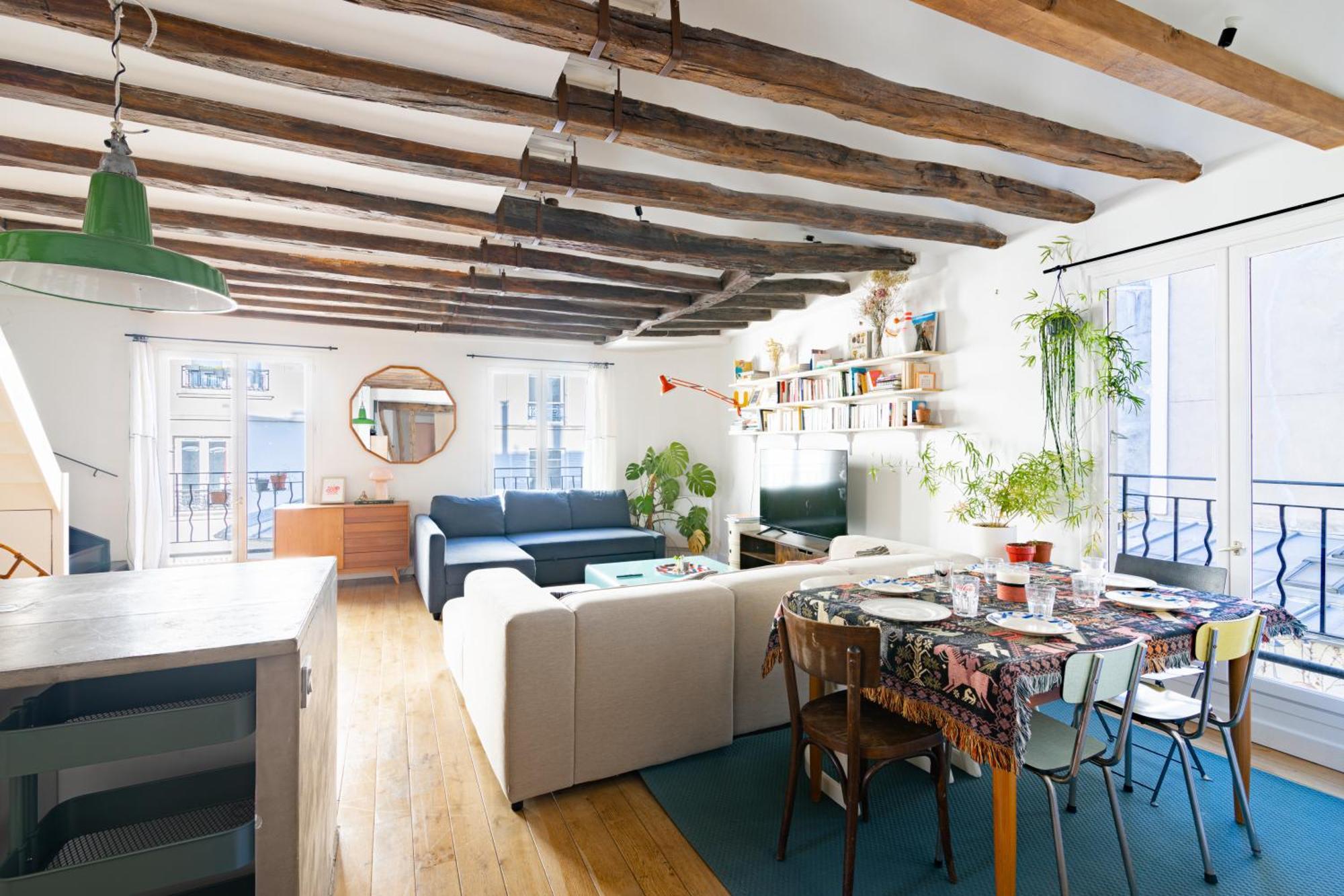 Luxurious 2 Bedroom Canal Saint Martin Saint Lazare Paris Exterior photo