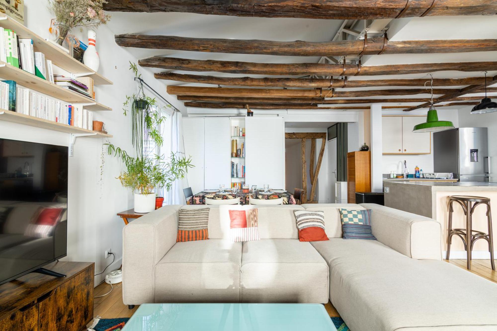 Luxurious 2 Bedroom Canal Saint Martin Saint Lazare Paris Exterior photo