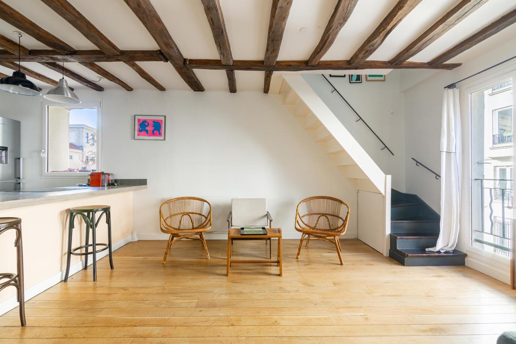 Luxurious 2 Bedroom Canal Saint Martin Saint Lazare Paris Exterior photo