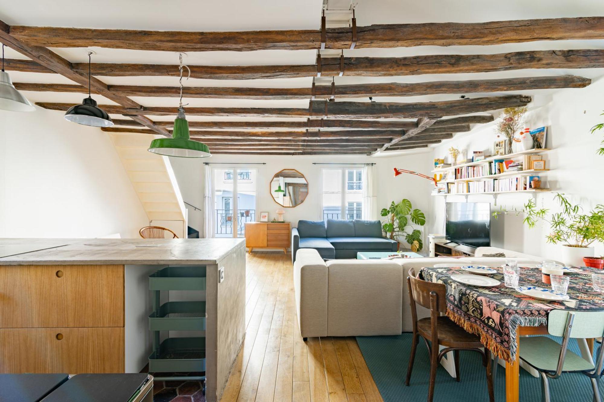 Luxurious 2 Bedroom Canal Saint Martin Saint Lazare Paris Exterior photo